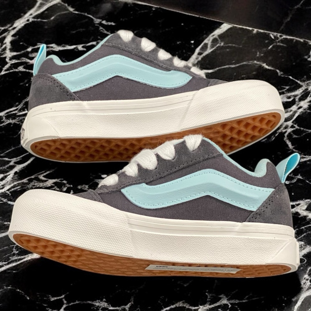 Vans Knu Skool “Retro Sport Grey/Blue” (Size 11C) — Brand New with Box - Picture 9 of 12